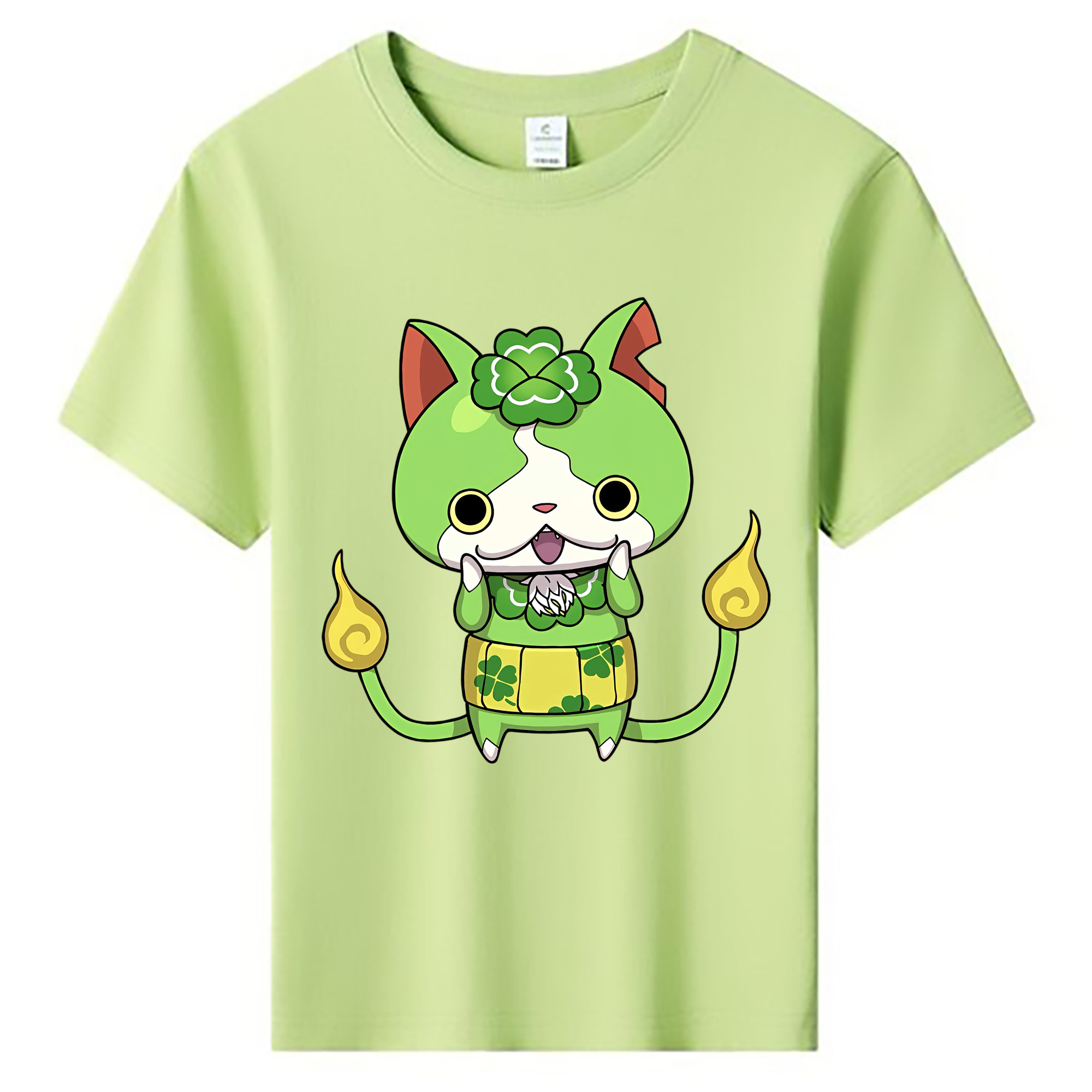 （画像用） 妖怪ウォッチ Yo-kai Watch 綿100％キッズTシャツ（フロントプリント）